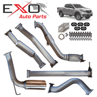 3" Inch Mazda BT50 2011-2016 3.2L Stainless Steel Exhaust System Kit